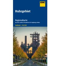 Straßenkarten Deutschland ADAC Regionalkarte 07 Ruhrgebiet 1:150.000 ADAC Verlag