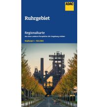 Road Maps Germany ADAC Regionalkarte 07 Ruhrgebiet 1:150.000 ADAC Verlag