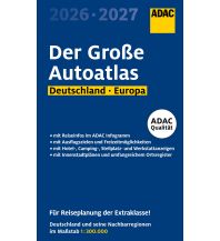 Road & Street Atlases ADAC Der Große Autoatlas 2026/2027 Deutschland und seine Nachbarregionen 1:300.000 ADAC Verlag