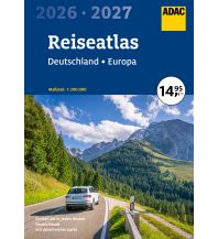 Reise- und Straßenatlanten ADAC Reiseatlas 2026/2027 Deutschland 1:200.000, Europa 1:4,5 Mio. ADAC Verlag