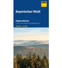 Road Maps ADAC Regionalkarte 13 Bayerischer Wald 1:150.000 ADAC Verlag