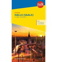 Stadtpläne Falk Cityplan Halle (Saale) 1:17.500 Falk Verlag AG