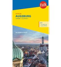 City Maps Falk Cityplan Augsburg 1:18.500 Falk Verlag AG