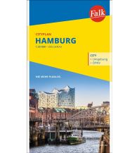 Stadtpläne Falk Cityplan Hamburg 1:22.500 Falk Verlag AG