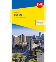 Stadtpläne Falk Cityplan Essen 1:21.000 Falk Verlag AG