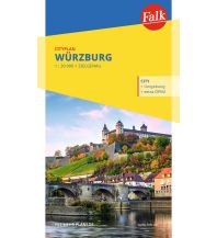 City Maps Falk Cityplan Würzburg 1:15.000 Falk Verlag AG