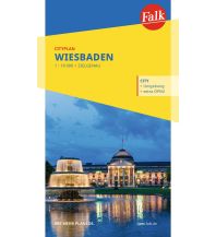 City Maps Falk Cityplan Wiesbaden 1:19.000 Falk Verlag AG