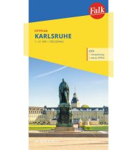 City Maps Falk Cityplan Karlsruhe 1:21.500 Falk Verlag AG