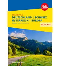 Road & Street Atlases Falk Straßenatlas 2026/2027 Deutschland, Schweiz, Österreich 1:300.000 Falk Verlag AG