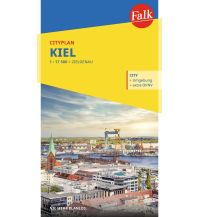 City Maps Falk Cityplan Kiel 1:17.500 Falk Verlag AG