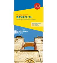 City Maps Falk Stadtplan Extra Standardfaltung Bayreuth mit Ortsteilen von Bindlach Falk Verlag AG