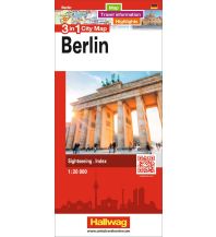 City Maps Berlin 3 in 1 City Map, 1:20 000 Hallwag Verlag