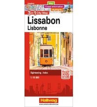 City Maps Lissabon 3 in 1 City Map Hallwag Verlag