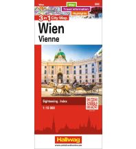 City Maps Wien 3 in 1 City Map Hallwag Verlag