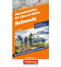Mountainbike-Touren - Mountainbikekarten 50 Mountainbike Classic-Rides Schweiz Hallwag Verlag