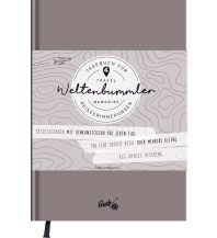 Reisetagebücher GuideMe Travel Memories "Weltenbummler" – Reisetagebuch Hallwag Verlag