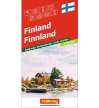 Road Maps Finland Hallwag Strassenkarte Finnland 1:650.000 Hallwag Verlag