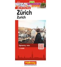 City Maps Hallwag Stadtplan Zürich Hallwag Verlag
