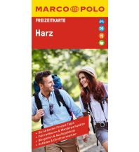 MARCO POLO Freizeitkarte Harz 1:100 000 Mairs Geographischer Verlag Kurt Mair GmbH. & Co.