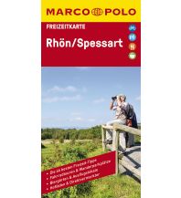 MARCO POLO Freizeitkarte Rhön, Spessart 1:110 000 Mairs Geographischer Verlag Kurt Mair GmbH. & Co.