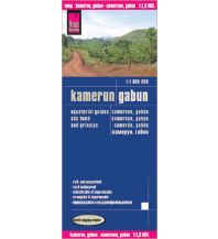 Straßenkarten Afrika Reise Know-How Landkarte Kamerun, Gabun (1:1.300.000) Reise Know-How