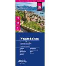 Straßenkarten Reise Know-How Landkarte Westliche Balkanregion / Western Balkans (1:725.000) Reise Know-How