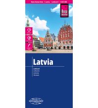 Straßenkarten Baltikum Reise Know-How Landkarte Lettland | Latvia (1:325.000) Reise Know-How