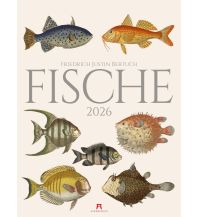 Kalender Fische Kalender 2026 F.A. Ackermann Kunstverlag
