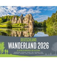 Calendars Deutschland Wanderland - Die schönsten Wanderwege Kalender 2026 F.A. Ackermann Kunstverlag