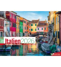 Calendars Italien - von Venedig bis Sizilien - ReiseLust Kalender 2026 F.A. Ackermann Kunstverlag