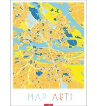 Kalender Map Art Kalender 2026 Athesia Kalenderverlag