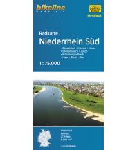 Radkarten Deutschland Radkarte Niederrhein Süd (RK-NRW08) Verlag Esterbauer GmbH