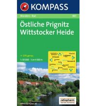 Wanderkarten Deutschland Östliche Prignitz - Wittstocker Heide KOMPASS freytag & berndt