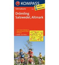 Cycling Maps Germany Radkarte Drömling - Salzwedel - Altmark Kompass-Karten GmbH