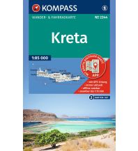 KOMPASS Wanderkarten-Set 2244 Kreta (2 Karten) 1:85.000 KOMPASS freytag & berndt