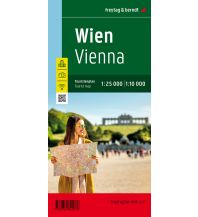 Stadtpläne Wien Touristenplan, 1:10.000 / 1:25.000 KOMPASS freytag & berndt