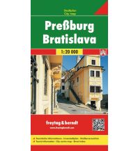 City Maps Stadtplan Preßburg/Bratislava 1:20.000 Freytag-Berndt und ARTARIA