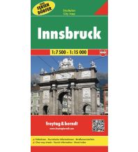City Maps Innsbruck, Stadtplan 1:7.500 Freytag-Berndt und ARTARIA