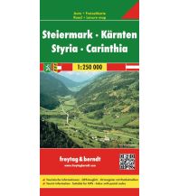 Straßenkarten Österreich freytag & berndt Auto + Freizeitkarte, Steiermark - Kärnten 1:250.000 KOMPASS freytag & berndt