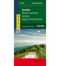 Radkarten Österreich Saualpe, Wander-, Rad- und Freizeitkarte 1:50.000, freytag & berndt, WK 237 Freytag-Berndt und ARTARIA