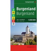 Straßenkarten Österreich 
Burgenland, Autokarte 1:200.000, freytag & berndt KOMPASS freytag & berndt