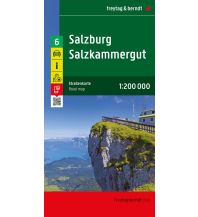 Straßenkarten Österreich freytag & berndt Auto + Freizeitkarte, Land Salzburg - Salzkammergut 1:200.000 KOMPASS freytag & berndt