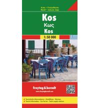 Road Maps Greece Kos, Autokarte 1:50.000, freytag & berndt Freytag-Berndt und ARTARIA