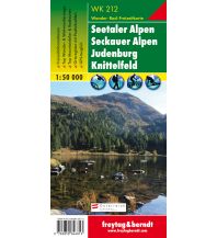 Wanderkarten Steiermark WK 212 Seetaler Alpen - Seckauer Alpen - Judenburg - Knittelfeld, Wanderkarte 1:50.000 KOMPASS freytag & berndt
