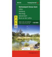 Hiking Maps Vienna WK 013 Nationalpark Donau-Auen - Lobau - Hainburg - Marchegg - Gänserndorf - Bruck a.d. Leitha, Hiking Map 1:50.000 Freytag-Berndt und ARTARIA