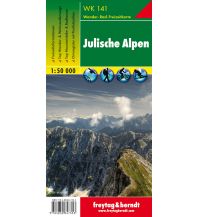 Hiking Maps Slovenia WK 141 Julische Alpen, Wanderkarte 1:50.000 Freytag-Berndt und ARTARIA