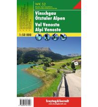 Wanderkarten Österreich WK S2 Vinschgau - Ötztaler Alpen, Wanderkarte 1:50.000 KOMPASS freytag & berndt