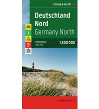 Straßenkarten Deutschland freytag & berndt Auto + Freizeitkarte Deutschland Nord 1:500.000 KOMPASS freytag & berndt