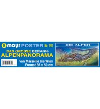 Österreich Mayr Panorama Das große Berann-Alpenpanorama Mayr Verlag