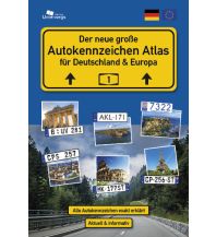 Travel Guides Germany xxx - 0.00016880035400391Der große AUTOKENNZEICHEN ATLAS für Deutschland und Europa Unterwegsverlag Manfred Klemann